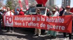 Un 1er mai revendicatif et plus que jamais tourné vers la paix