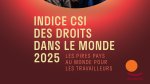 Indice CSI des droits dans le monde : ça s’aggrave !