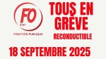 Se mobiliser pour gagner, c’est maintenant – Le 18 septembre 2025, toutes et tous en grève