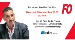 Frédéric Souillot, Secrétaire général de FO, était l&rsquo;invité de Nasser Madji