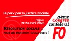 Résolution sociale : pour une protection sociale forte !